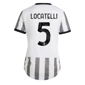 Damen Fußballbekleidung Juventus Manuel Locatelli #5 Heimtrikot 2022-23 Kurzarm